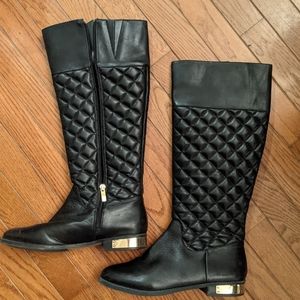 Vince Camuto quilted leather boots